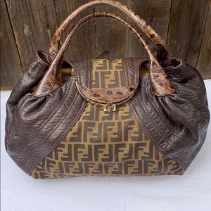 FENDI monogram spy bag